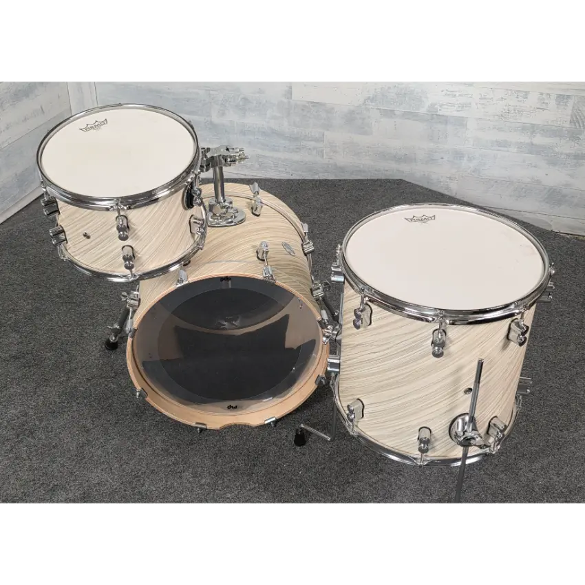Used PDP Concept Maple 3pc Bop Drum Set Twisted Ivory - Good - Drum Center Of Portsmouth