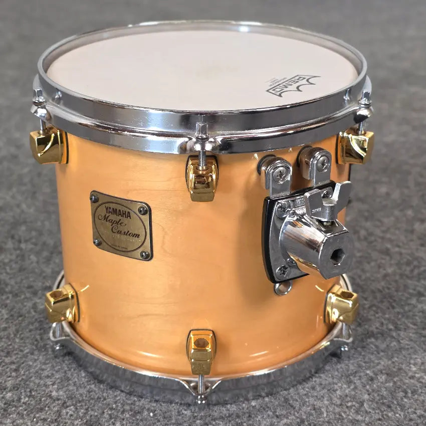 Used Yamaha Maple Custom Drum Set Natural Gloss w/ Gold HW MIJ - Very Good - Drum Center Of Portsmouth