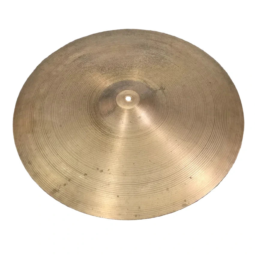 Used Vintage Zildjian Heavy Ride Cymbal 22" - Fair - Drum Center Of Portsmouth