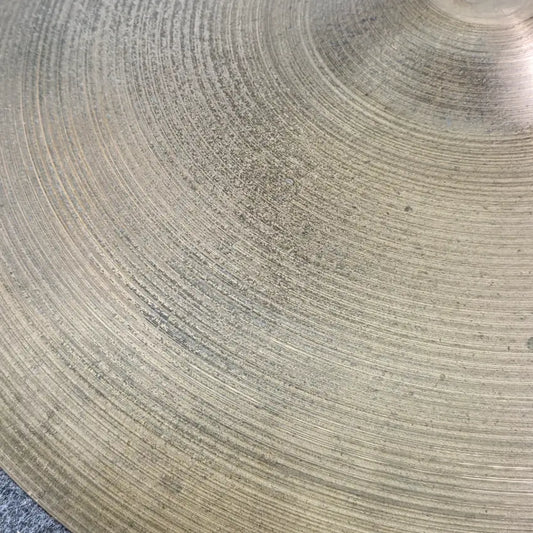 Used Vintage Zildjian Heavy Ride Cymbal 22" - Fair - Drum Center Of Portsmouth