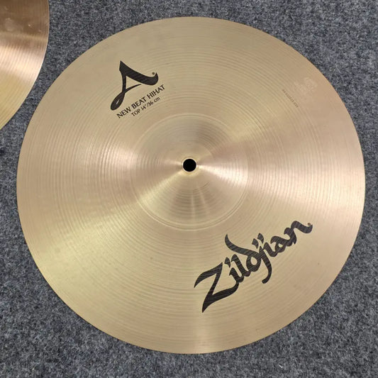 Used Zildjian New Beat Hi Hat Cymbals 14" - Good - Drum Center Of Portsmouth