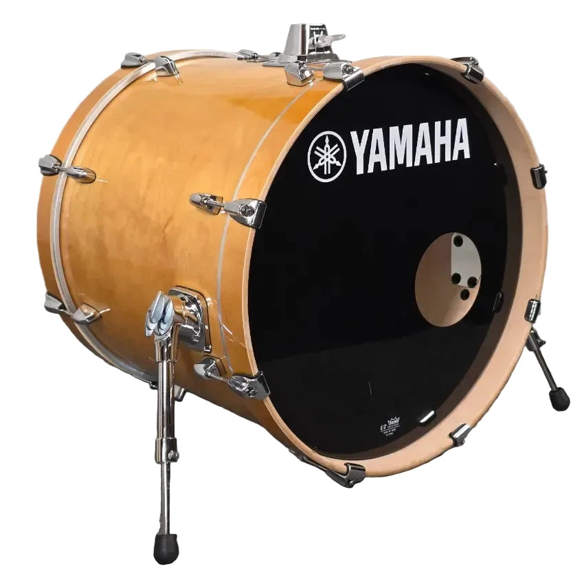 Used Yamaha Stage Custom Birch Bass Drum 20x17 Natural Wood - Very Good - Drum Center Of Portsmouth