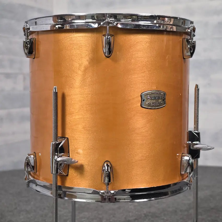Used Yamaha Stage Custom Birch Floor Tom 14x13 Natural Wood - Very Good - Drum Center Of Portsmouth