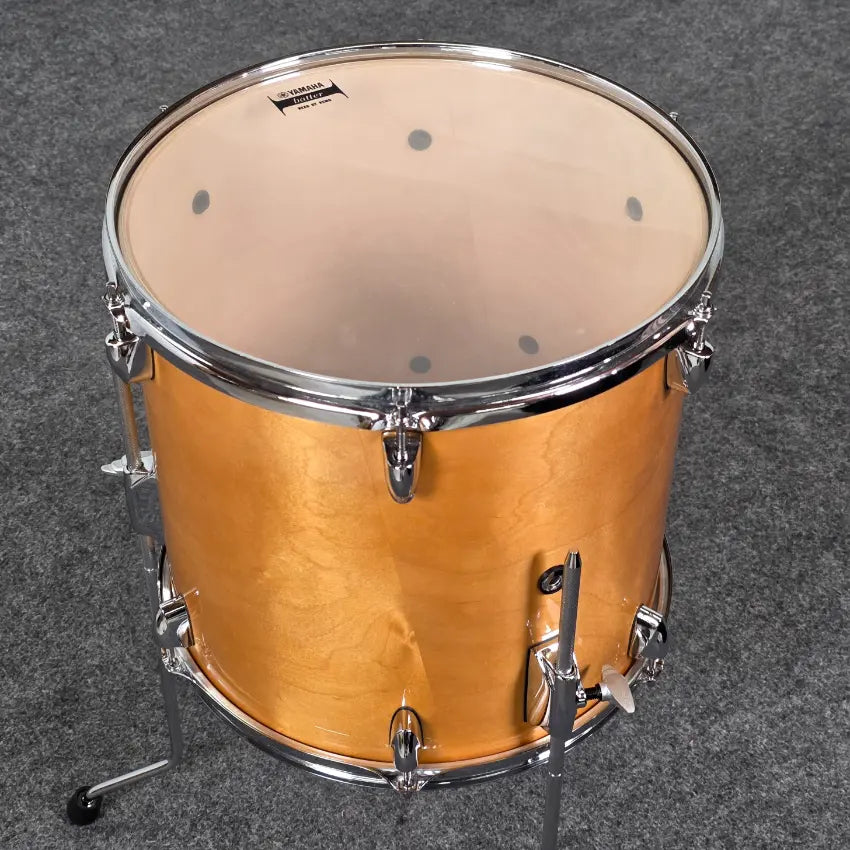 Used Yamaha Stage Custom Birch Floor Tom 14x13 Natural Wood - Very Good - Drum Center Of Portsmouth
