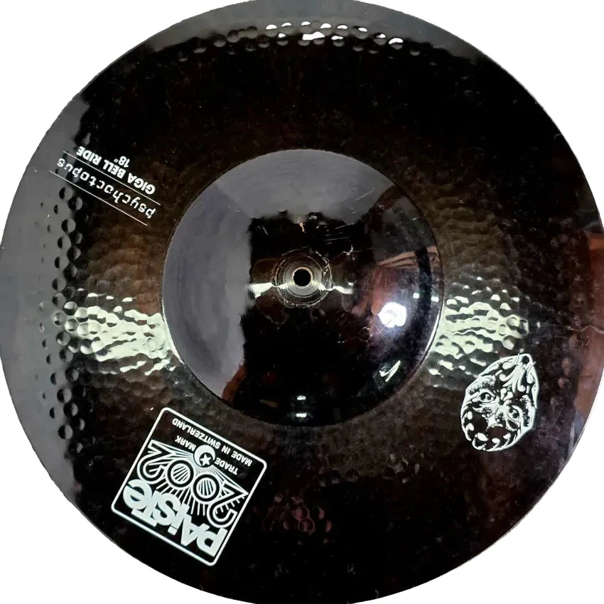 Used Paiste 2002 Psychoctopus Giga Bell Ride Cymbal 18" - Good - Drum Center Of Portsmouth
