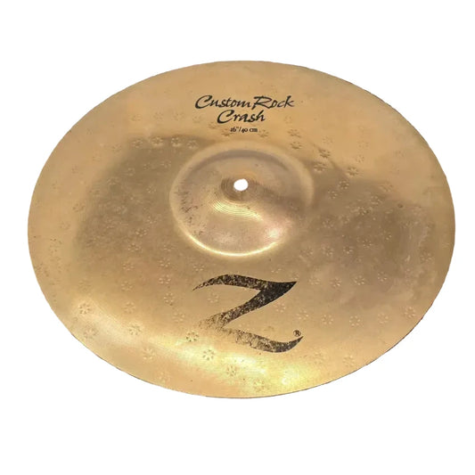 Used Zildjian Z Custom Rock Crash Cymbal 16 - Fair - Drum Center Of Portsmouth