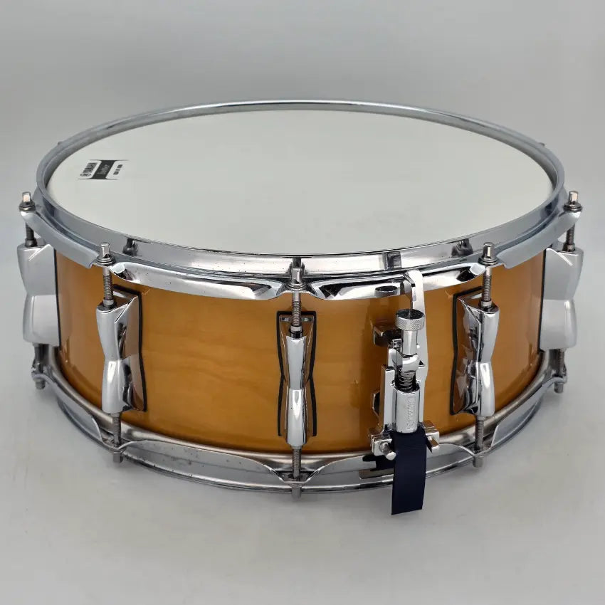 Used Yamaha Stage Custom Birch Snare Drum 14x5.5 Natural Wood - Very Good - Drum Center Of Portsmouth