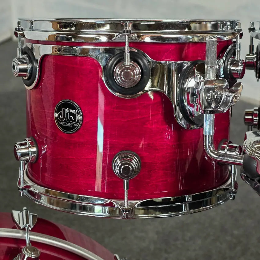 Used DW Performance 5pc Drum Set Cherry Stain - Very Good - Drum Center Of Portsmouth