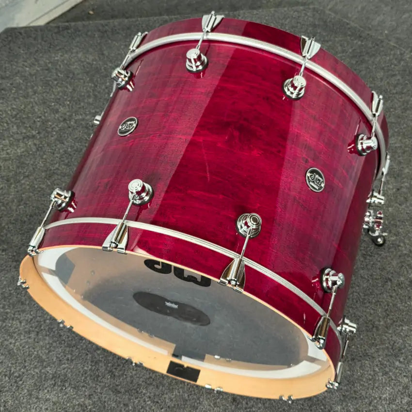 Used DW Performance 5pc Drum Set Cherry Stain - Very Good - Drum Center Of Portsmouth