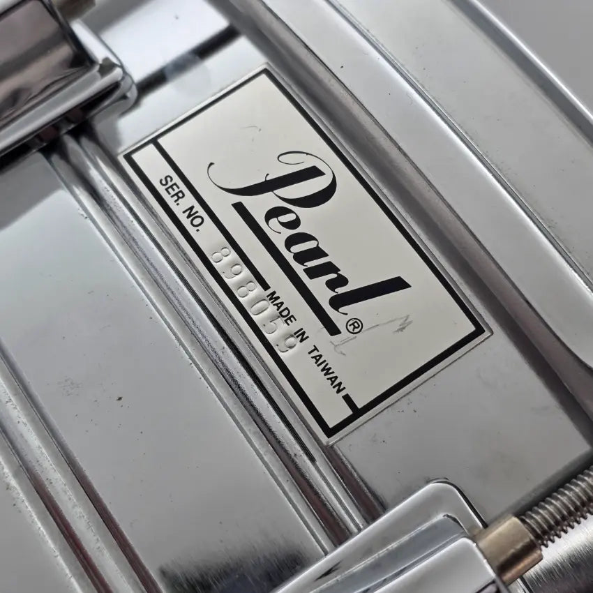 Used Pearl MIJ Steel Shell Snare Drum 14x5.5 - Good - Drum Center Of Portsmouth