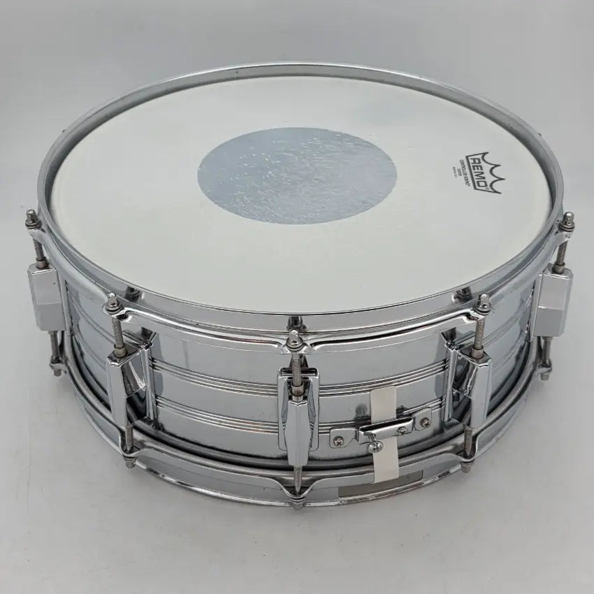Used Pearl MIJ Steel Shell Snare Drum 14x5.5 - Good - Drum Center Of Portsmouth