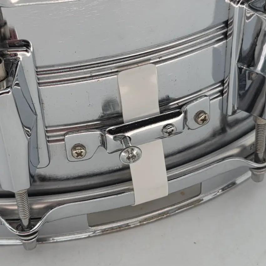Used Pearl MIJ Steel Shell Snare Drum 14x5.5 - Good - Drum Center Of Portsmouth