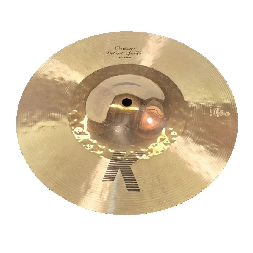 Used Zildjian K Custom Hybrid Splash Cymbal 11 - Very Good - Drum Center Of Portsmouth