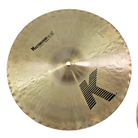 Used Zildjian K Mastersound Hi Hat Cymbals 14 - Very Good - Drum Center Of Portsmouth