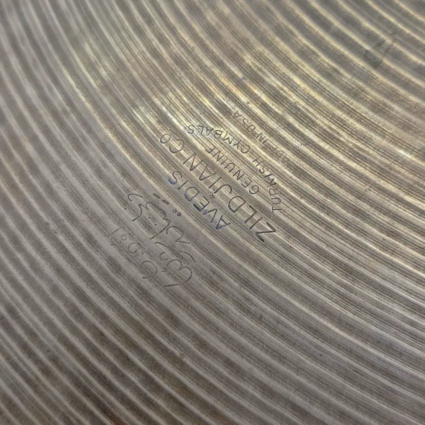 Used Vintage Zildjian A Ride Cymbal 20" - Fair - Drum Center Of Portsmouth