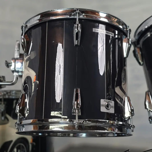 Used Remo Mastertouch 7pc Drum Set Custom Porsche Wrap - Very Good - Drum Center Of Portsmouth