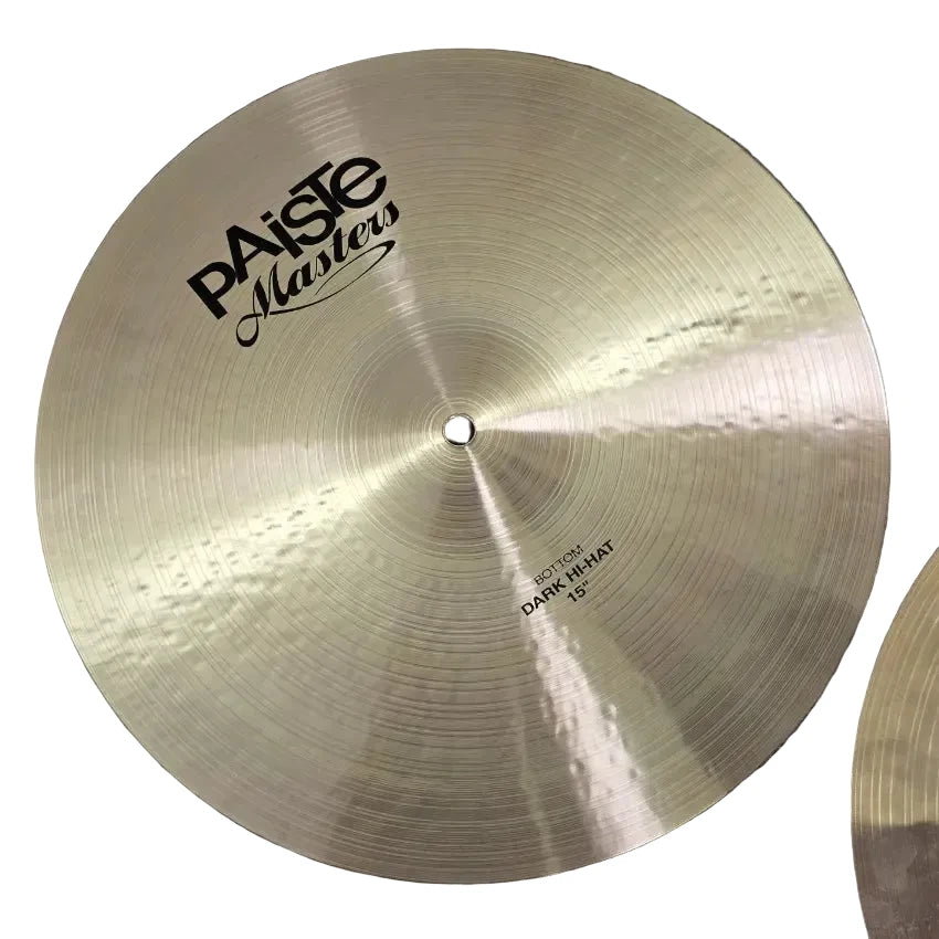 Used Paiste Masters Dar Hi Hat Cymbals 15 - Very Good - Drum Center Of Portsmouth