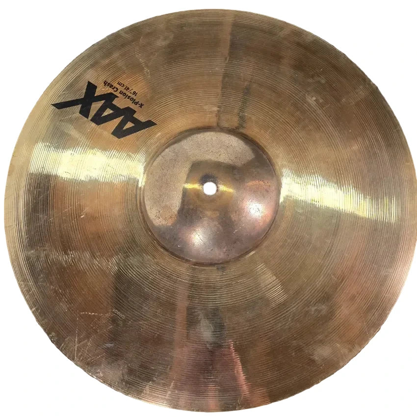 Used Sabian AAX X-Plosion Crash Cymbal 16 - Very Good - Drum Center Of Portsmouth