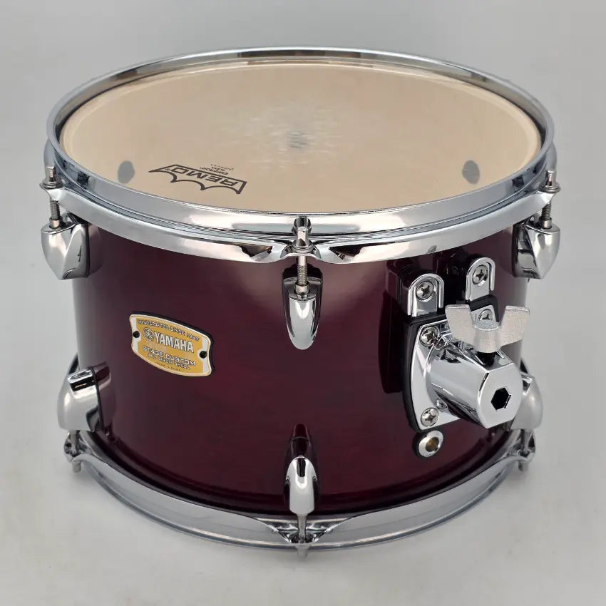 Used Yamaha Stage Custom Rack Tom 12x8 Cranberry Red - Very Good - Drum Center Of Portsmouth