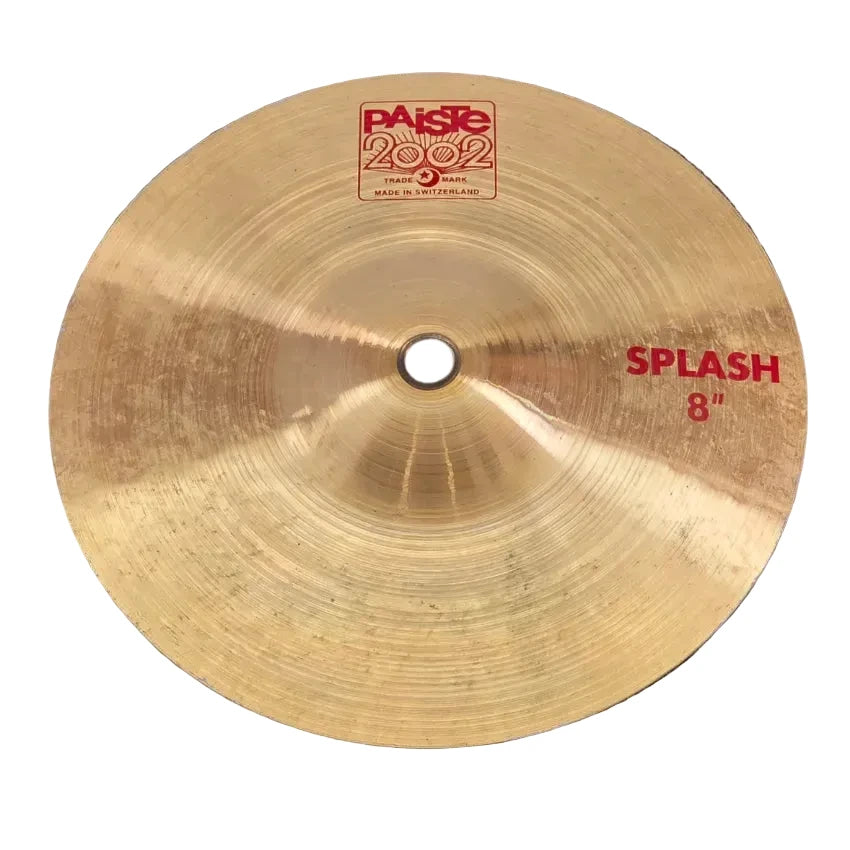Used Paiste 2002 Splash Cymbal 8" - Fair - Drum Center Of Portsmouth