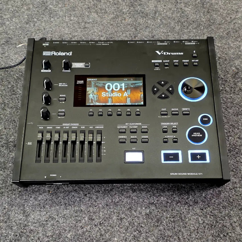 Used Roland V71 V-Drums Sound Module - Very Good - Drum Center Of Portsmouth