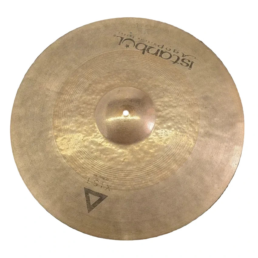 Used Istanbul Agop XIST Power Ride Cymbal 22" - Fair - Drum Center Of Portsmouth