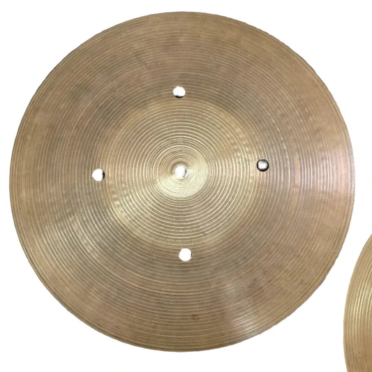 Used Zildjian A Hollow Logo Quick Beat Hi Hat Cymbals 15" 1168/1716 grams - Good - Drum Center Of Portsmouth