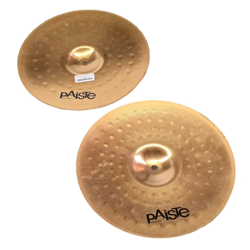 Used Paiste PST 5 Medium Hi Hat Cymbals 14" - Good - Drum Center Of Portsmouth