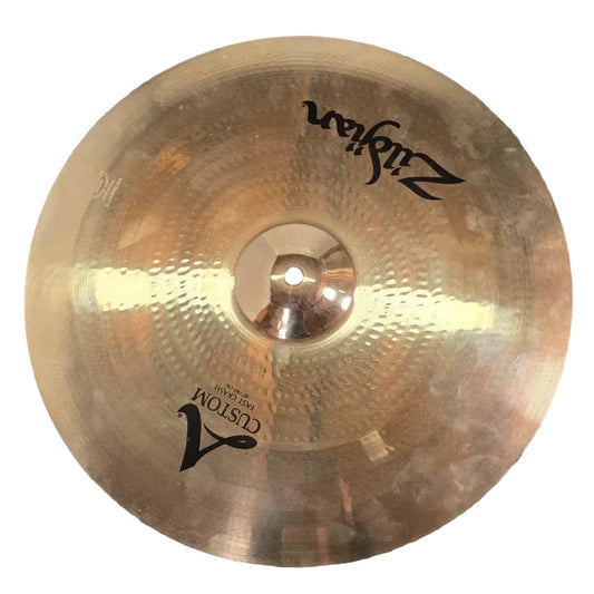 Used Zildjian A Custom Fast Crash Cymbal 16" - Good - Drum Center Of Portsmouth