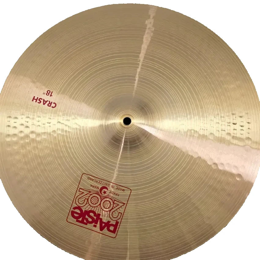 Used Paiste 2002 Crash Cymbal 18" - Very Good - Drum Center Of Portsmouth