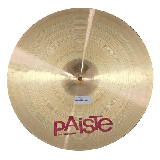 Used Paiste 2002 Crash Cymbal 18" - Very Good - Drum Center Of Portsmouth