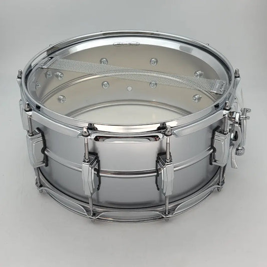 Used Ludwig Supraphonic Snare Drum 14x6.5 Satin Finish - Excellent - Drum Center Of Portsmouth