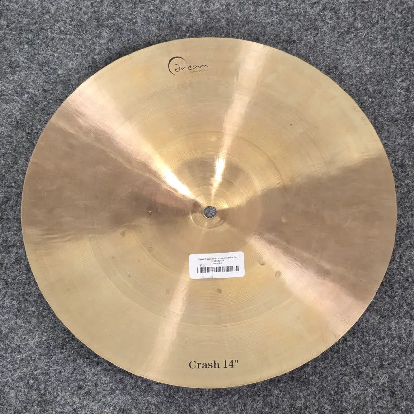 Used Dream Bliss Crash Cymbal 14" 770 grams - Good - Drum Center Of Portsmouth