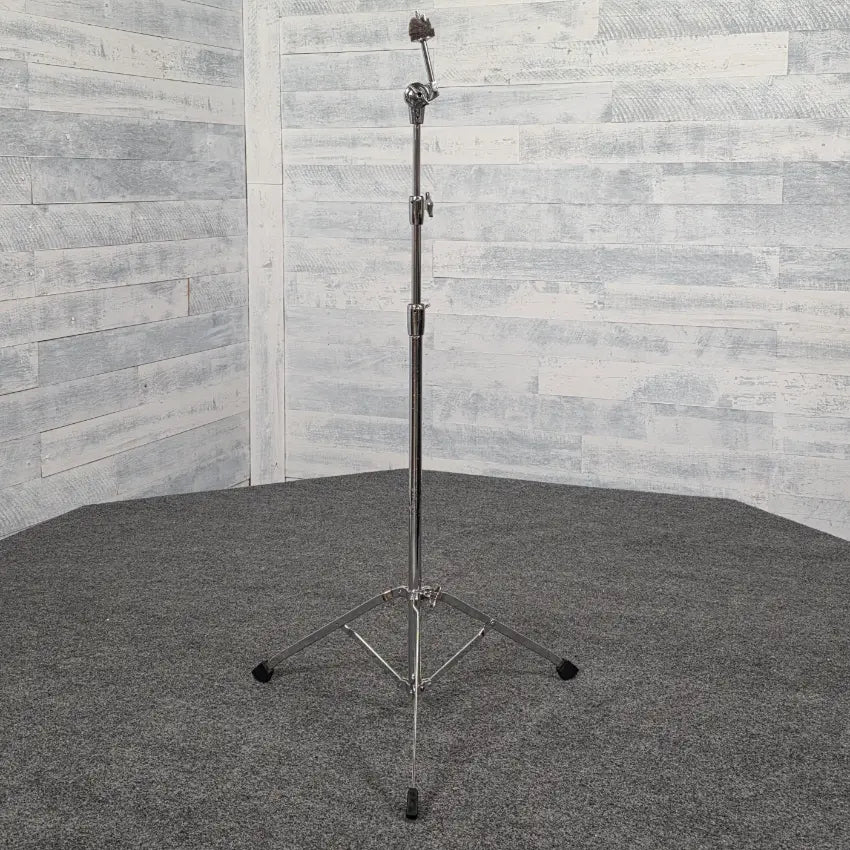Used Pearl Single Braced Straight Cymbal Stand w/Two Tiers - Good - Drum Center Of Portsmouth