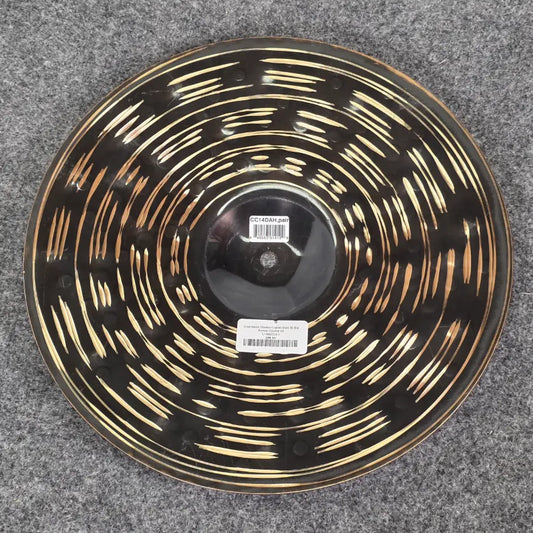 Used Meinl Classics Custom Dark Hi Hat Bottom Cymbal 14" - Good - Drum Center Of Portsmouth