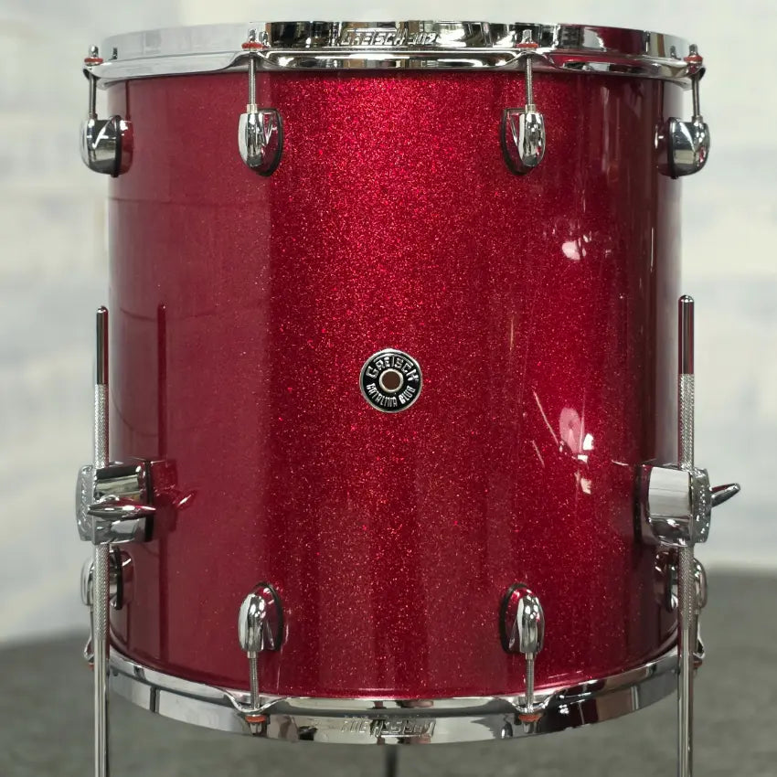 Used Grestch Catalina Club 5pc Drum Set Dark Cherry Sparkle - Very Good - Drum Center Of Portsmouth