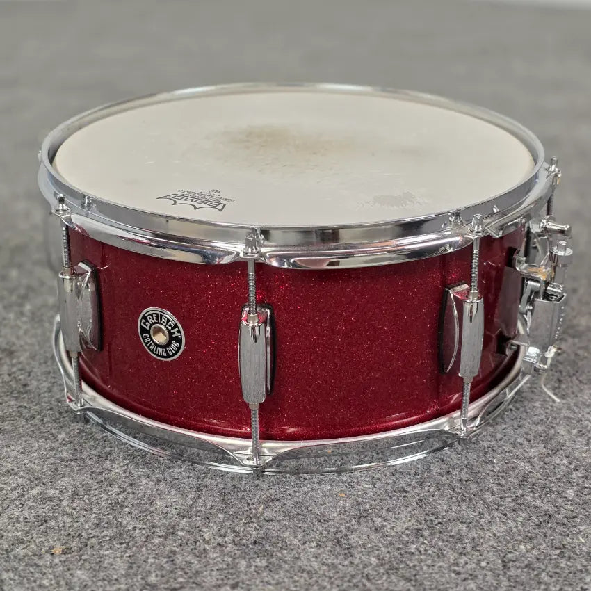 Used Grestch Catalina Club 5pc Drum Set Dark Cherry Sparkle - Very Good - Drum Center Of Portsmouth