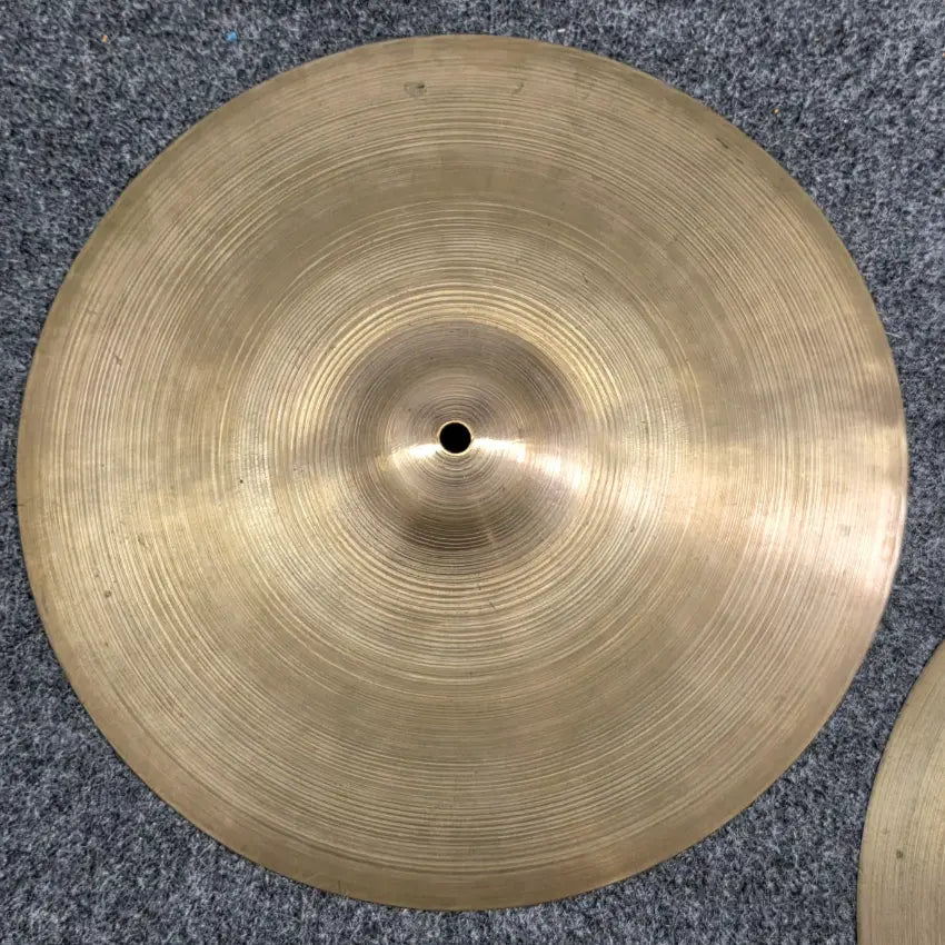 Used Vintage Zildjian A Hi Hat Cymbals 13" 596/978 grams - Good - Drum Center Of Portsmouth
