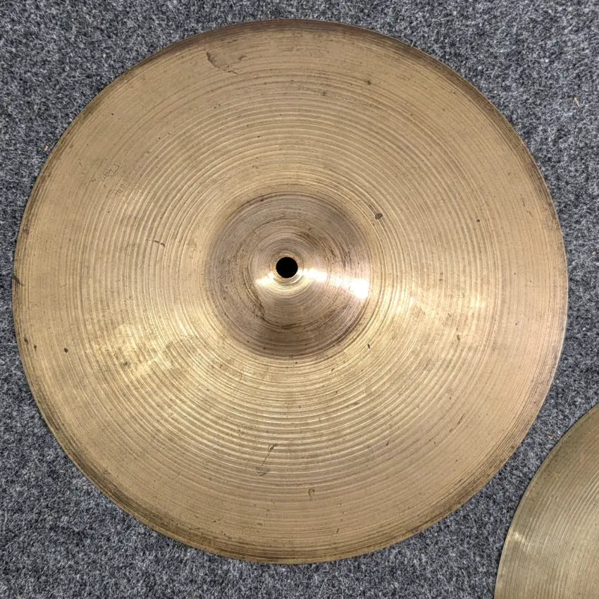 Used Vintage Zildjian A Hi Hat Cymbals 13" 578/578 grams - Good - Drum Center Of Portsmouth