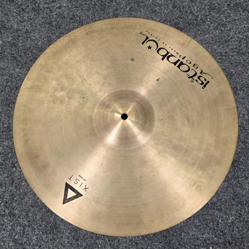 Used Istanbul Agop XIST Crash Cymbal 18" - Fair - Drum Center Of Portsmouth