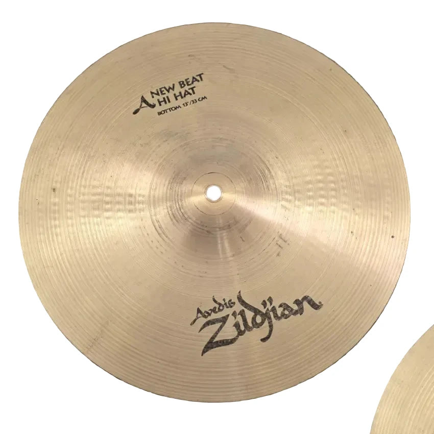 Used Zildjian A New Beat Hi Hat Cymbals 13" - Good - Drum Center Of Portsmouth
