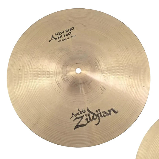 Used Zildjian A New Beat Hi Hat Cymbals 13" - Good - Drum Center Of Portsmouth