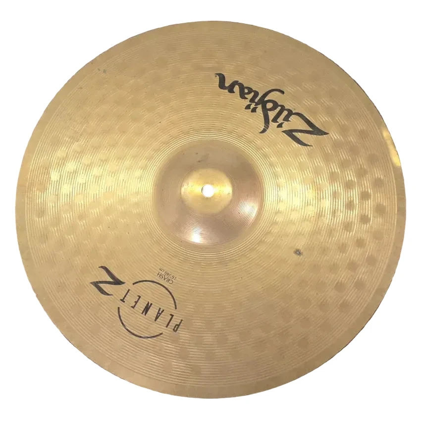 Used Zildjian Planet Z Crash Cymbal 16" - Fair - Drum Center Of Portsmouth
