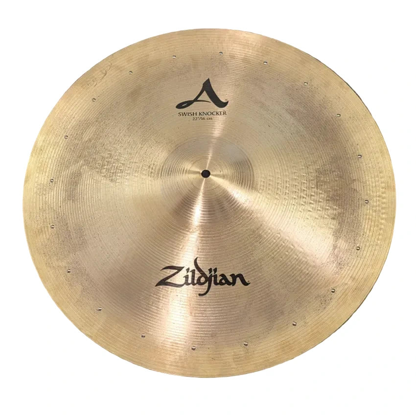 Used Zildjian A Swish Knocker Cymbal 22" - Very Good - Drum Center Of Portsmouth
