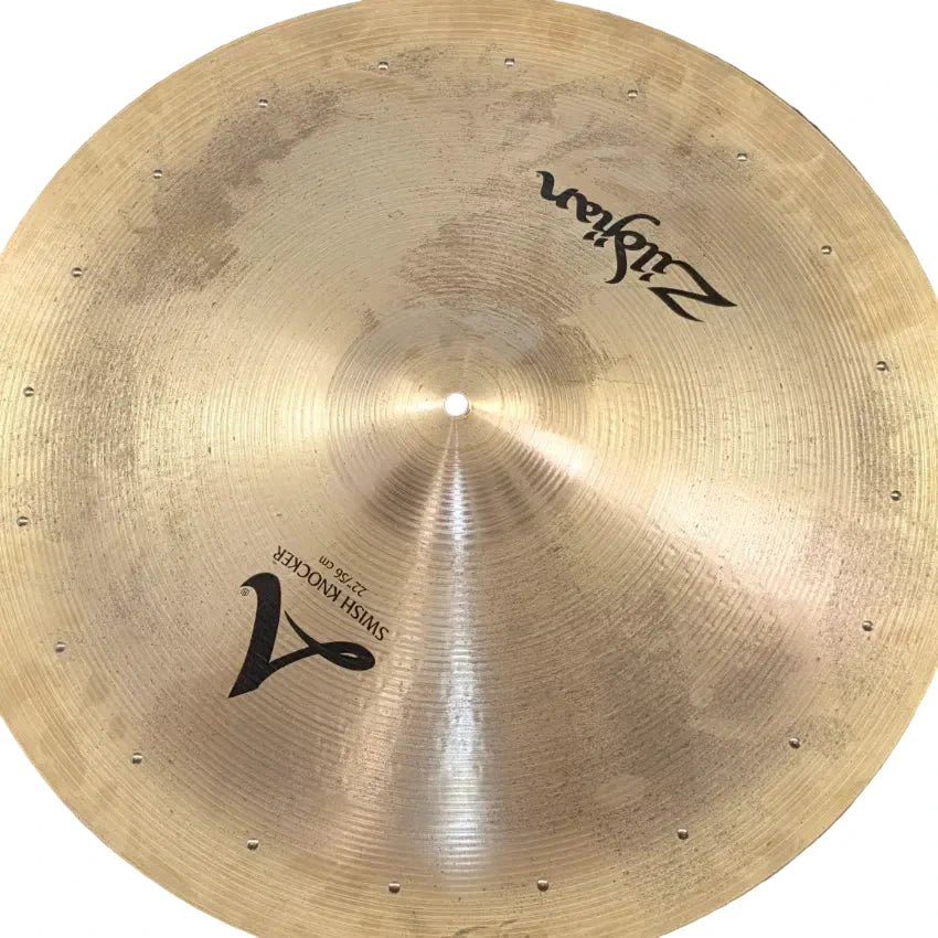 Used Zildjian A Swish Knocker Cymbal 22" - Very Good - Drum Center Of Portsmouth