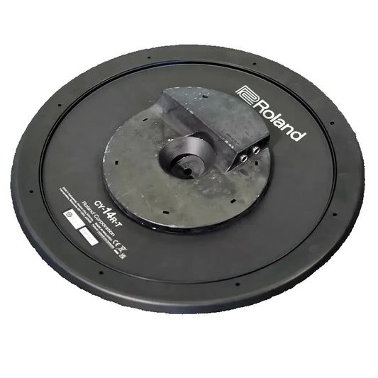 Used Roland V-Cymbal CY-14R-T Thin Ride Cymbal 14 - Very Good - Drum Center Of Portsmouth