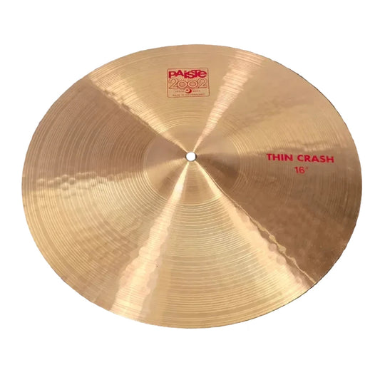 Used Paiste 2002 Thin Crash 16" - Fair - Drum Center Of Portsmouth