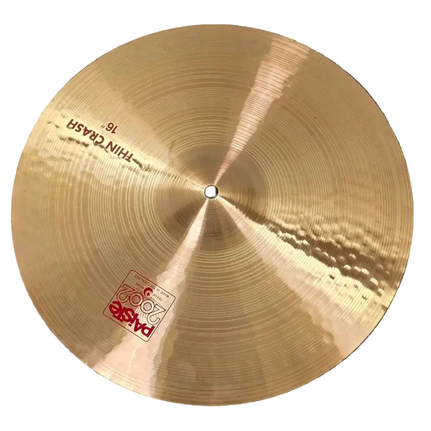 Used Paiste 2002 Thin Crash 16" - Fair - Drum Center Of Portsmouth