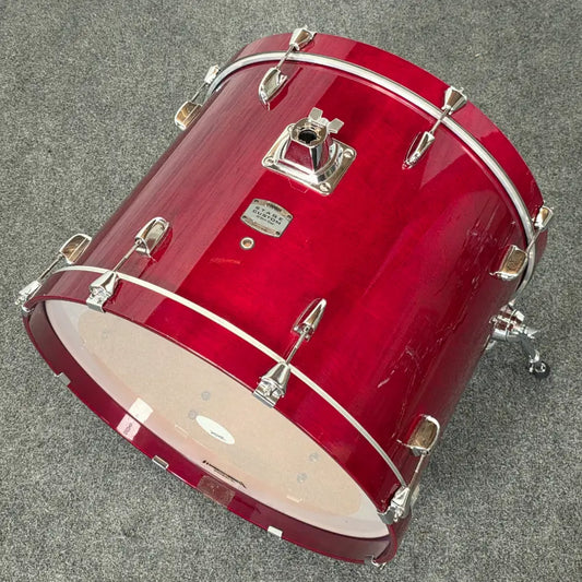 Used Yamaha Stage Custom Birch Bass Drum Cranberry Red 22x17 - Good - Drum Center Of Portsmouth