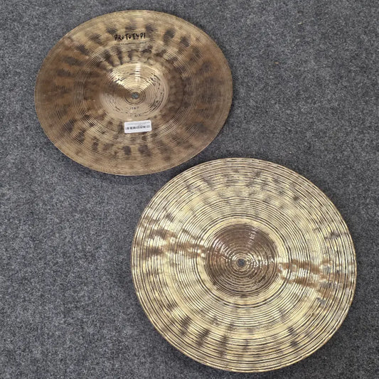 Used Sabian Prototype Artisan Elite Hi Hat Cymbals 15" 1020/1287 grams - Very Good - Drum Center Of Portsmouth